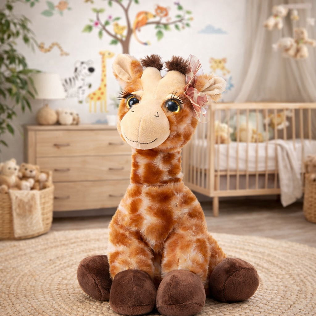 safary nursery - giraffe stuffed animal